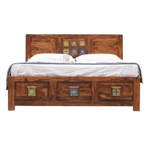 Sheesham Wood Bed