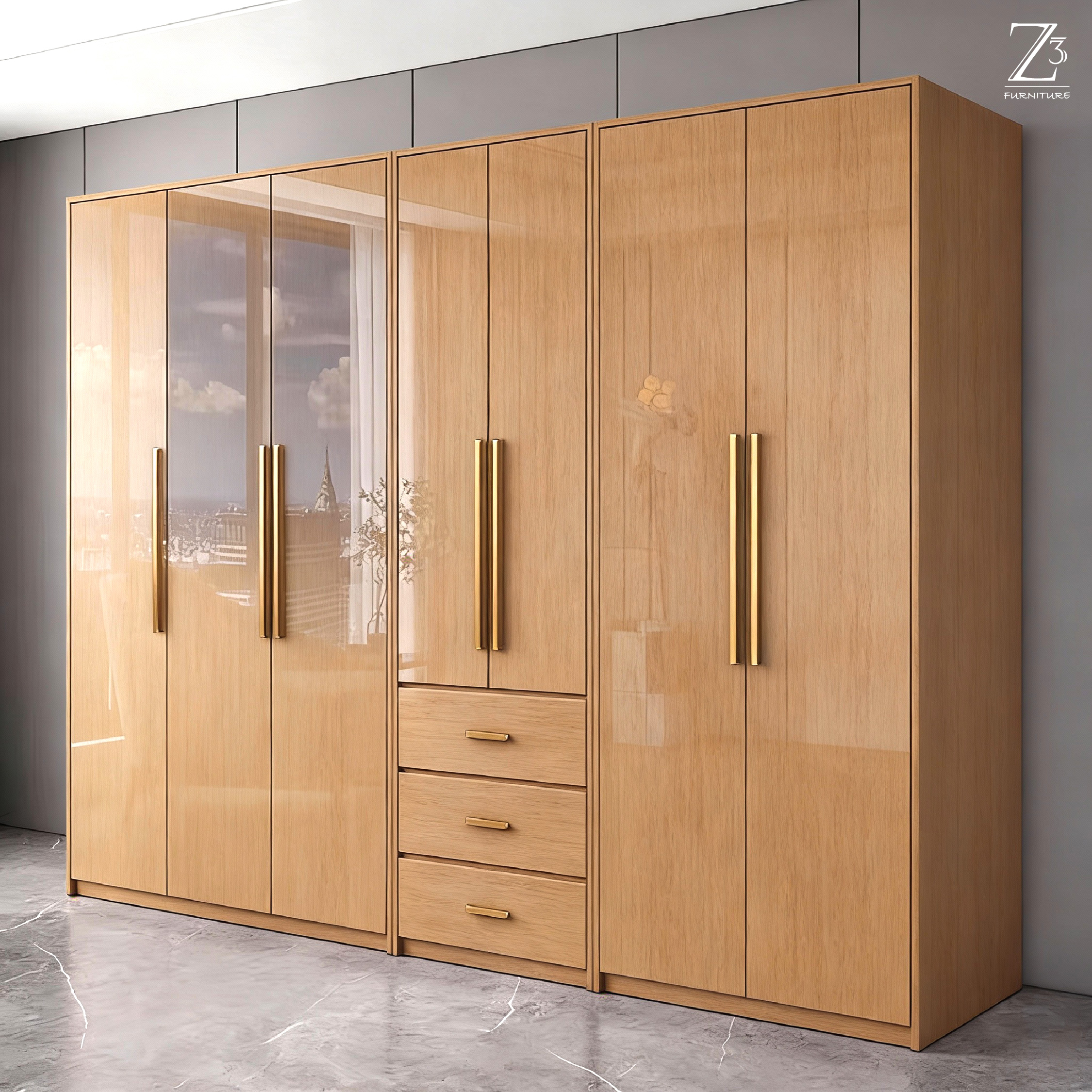 Large Oversized Wardrobe Furniture Manufacturer - Z Cube Furniture 02