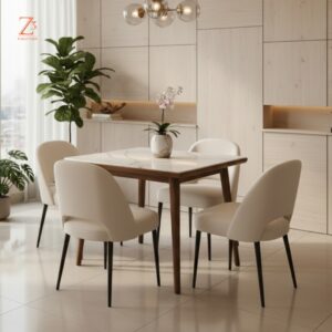 4 Seater Dining Table Set