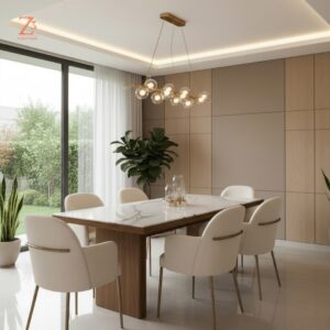 6 Seater Dining Table Set