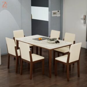 6 Seater Dining Table Set 1 Z Cube Furniture