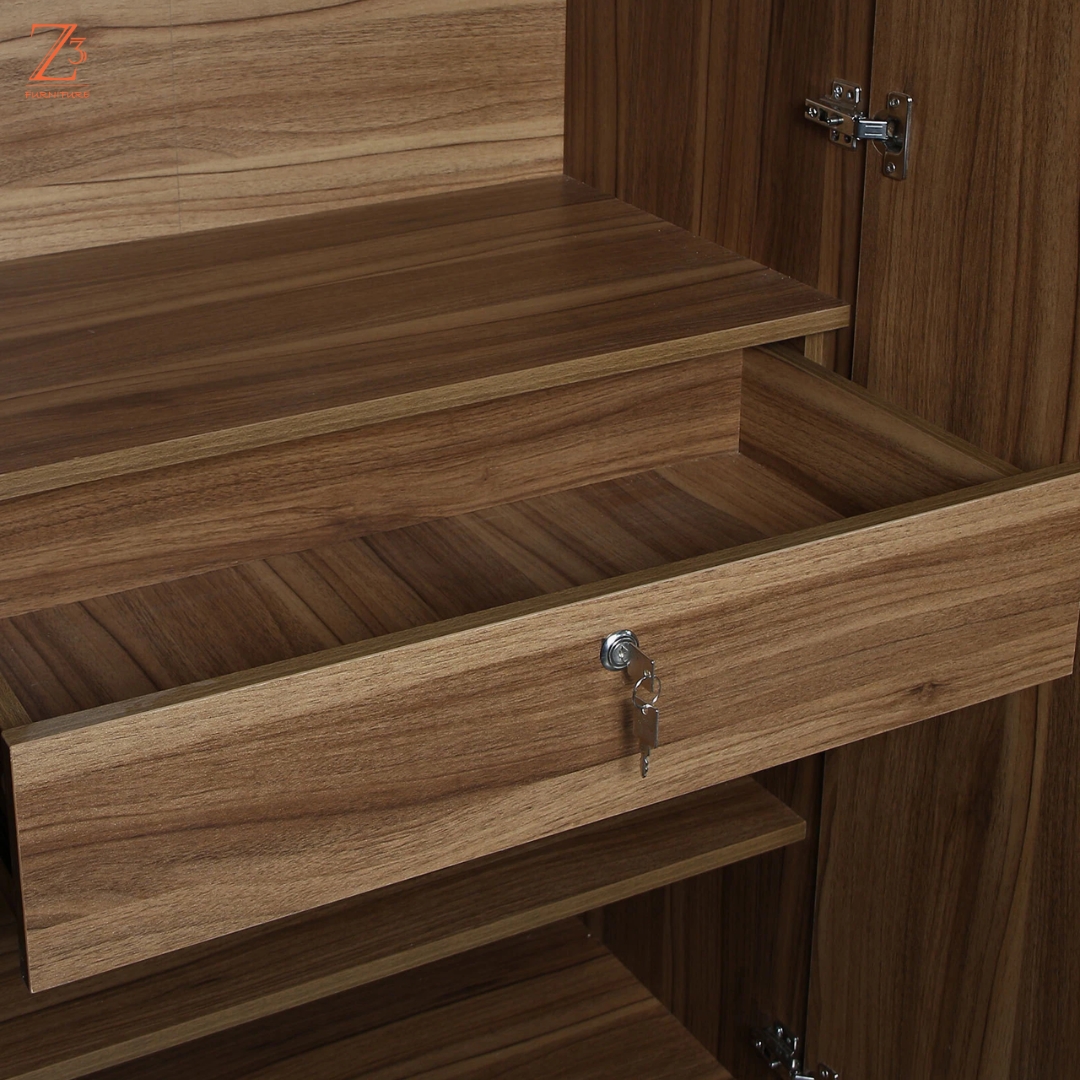 3 Door Wardrobe Z Cube Furniture 11