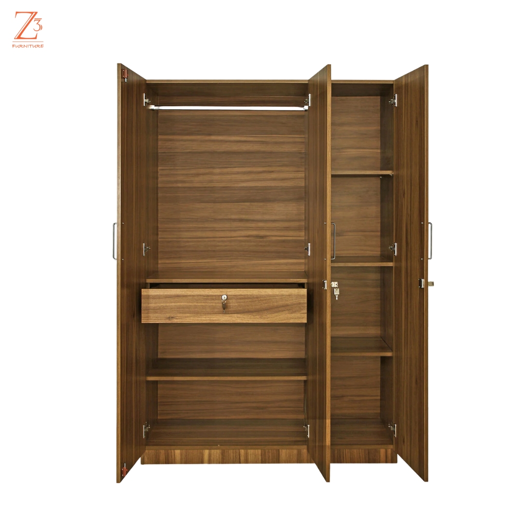 3 Door Wardrobe Z Cube Furniture 4