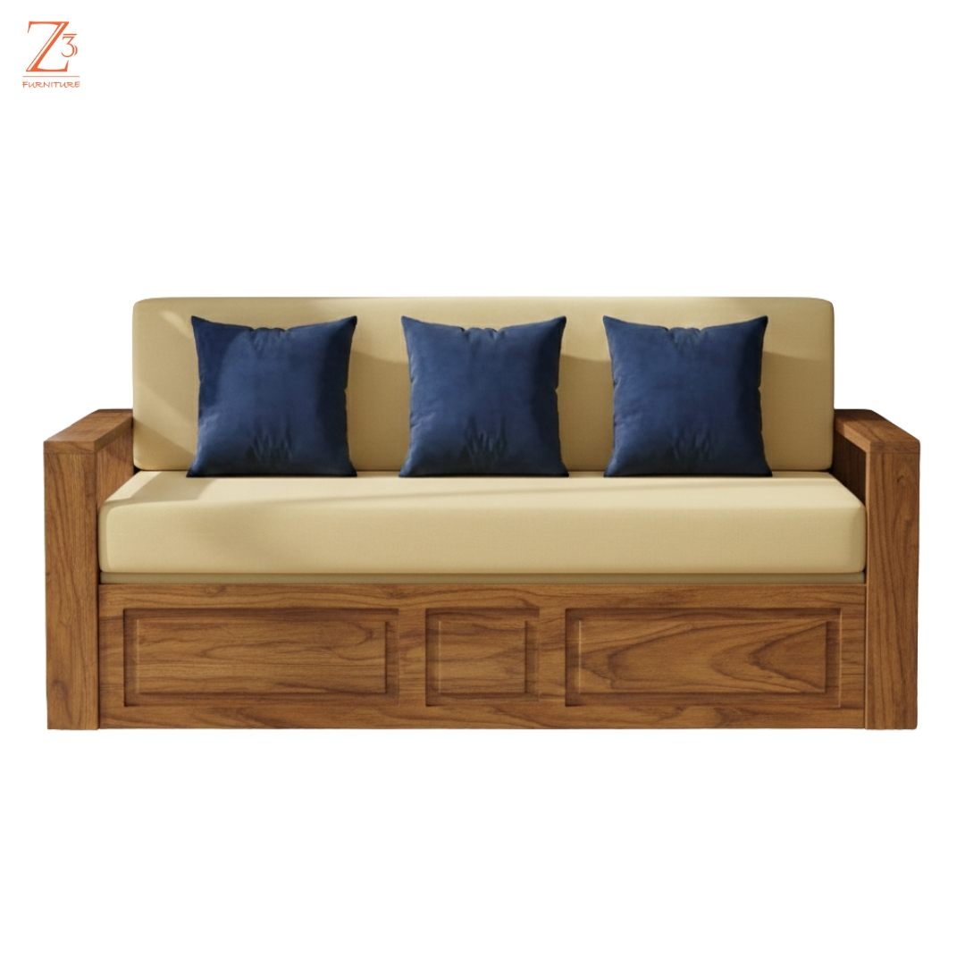 Solid Wood Sofa Cum Bed Z Cube Furniture 1
