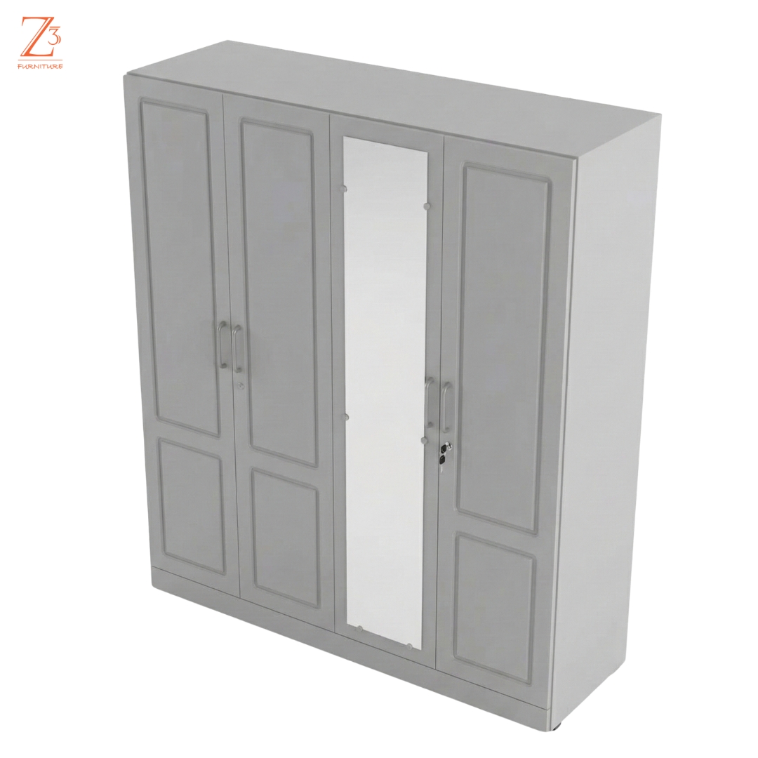 Powerward Four Door Wardrobe - Image 3