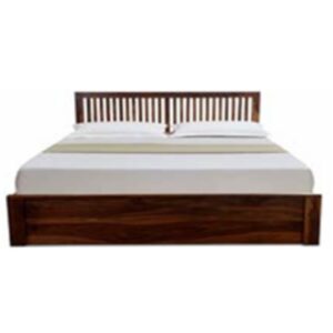Z 2-Sheesham Wood King Size Double Bed