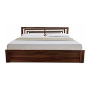 Z 2-Sheesham Wood Queen Size Double Bed