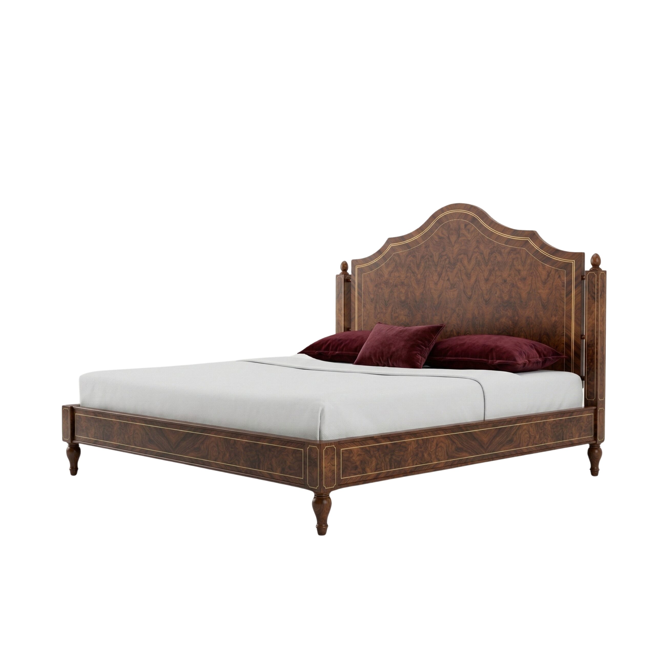 Ajmer 1 Solid Wood King Size Double Bed3