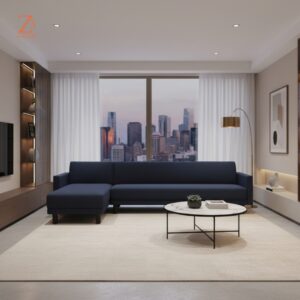 Alco 3 Seater Chaise Sofa