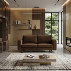 Classic-2 Seater Sofa Z Cube Furniture 1