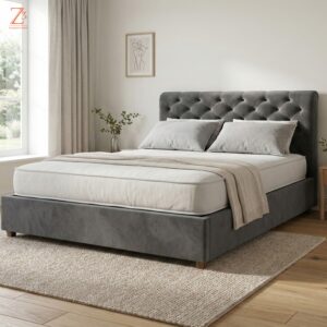 Mexico 2 Upholstered Double Bed King Size