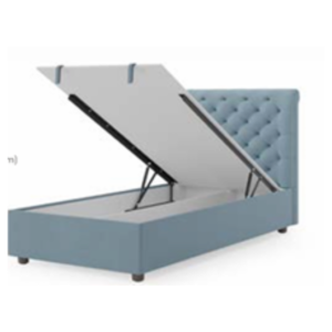 Mexico 2 Upholstered Single Bed