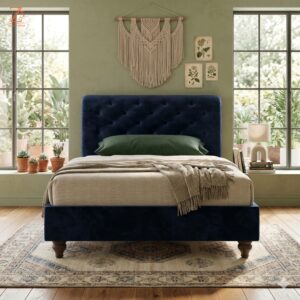 Mexico Upholstered Single Bed 1