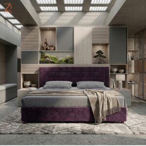 Milano 2 Upholstered Bed King Size 1