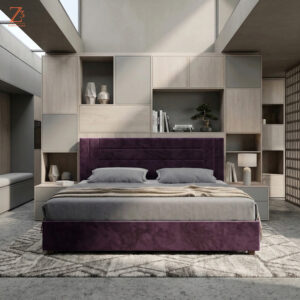 Milano 2 Upholstered Bed Queen Size 1