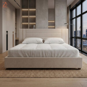 Milano 3 Upholstered Bed King Size 1