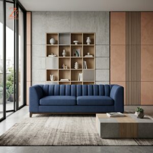 Misk- Teal 3 Seater Sofa 1 Z Cube Furniture