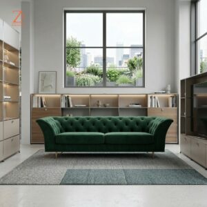 Neo-Green 2 Seater Sofa 1