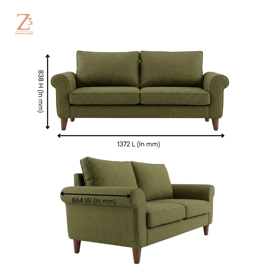 Noori-2 Seater Sofa 2 Z Cube Furniture 5