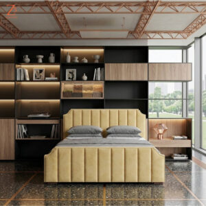 Norway 2 Upholstered Bed King Size 1