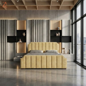 Norway 2 Upholstered Bed Queen Size 1