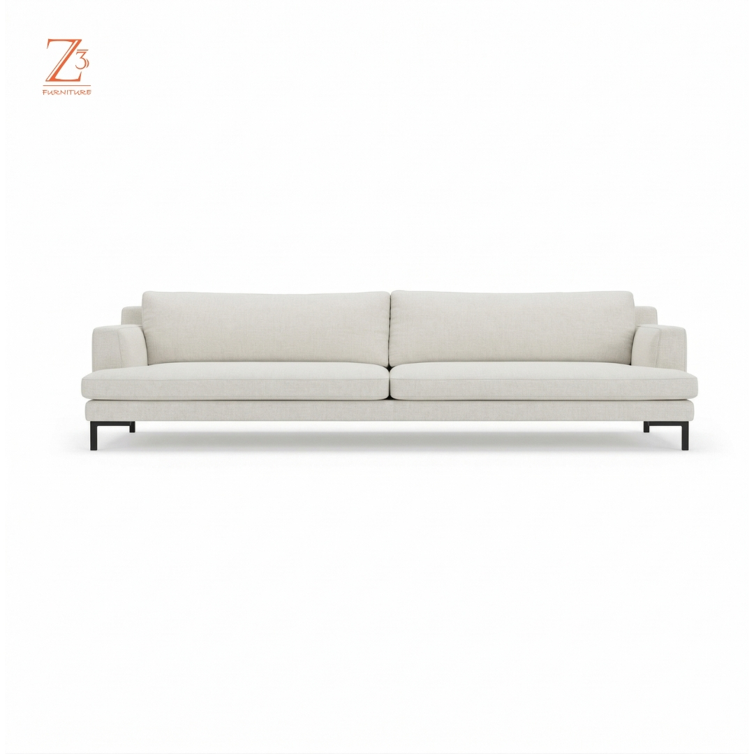 Ranger White 3 Seater Sofa 2