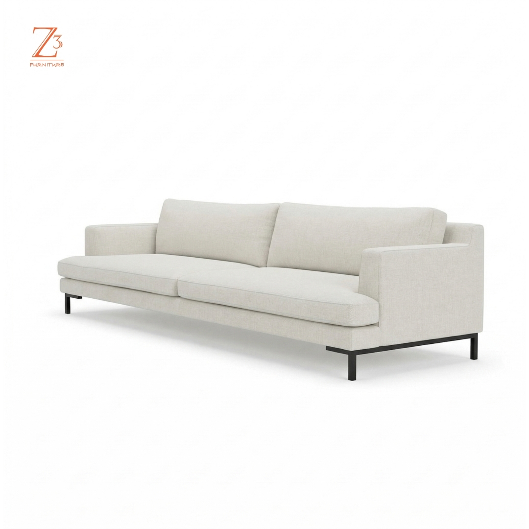Ranger White 3 Seater Sofa 3
