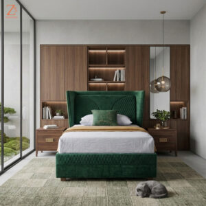 Valkyrie 2 Upholstered Bed-Single 1
