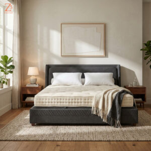Valkyrie 2 Upholstered King Size Bed 1