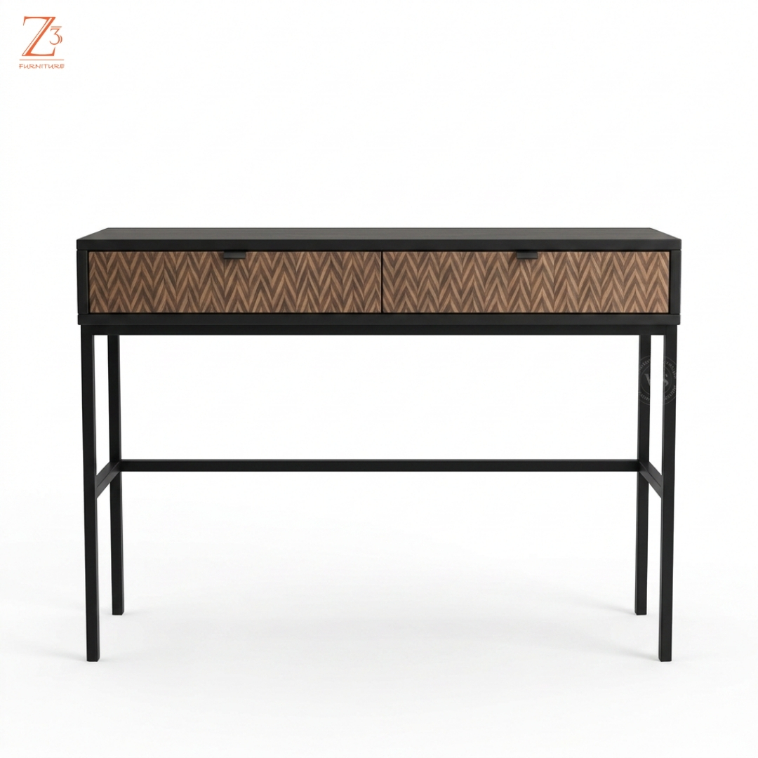 ChevronEdge Console Table Z cube Furniture 1