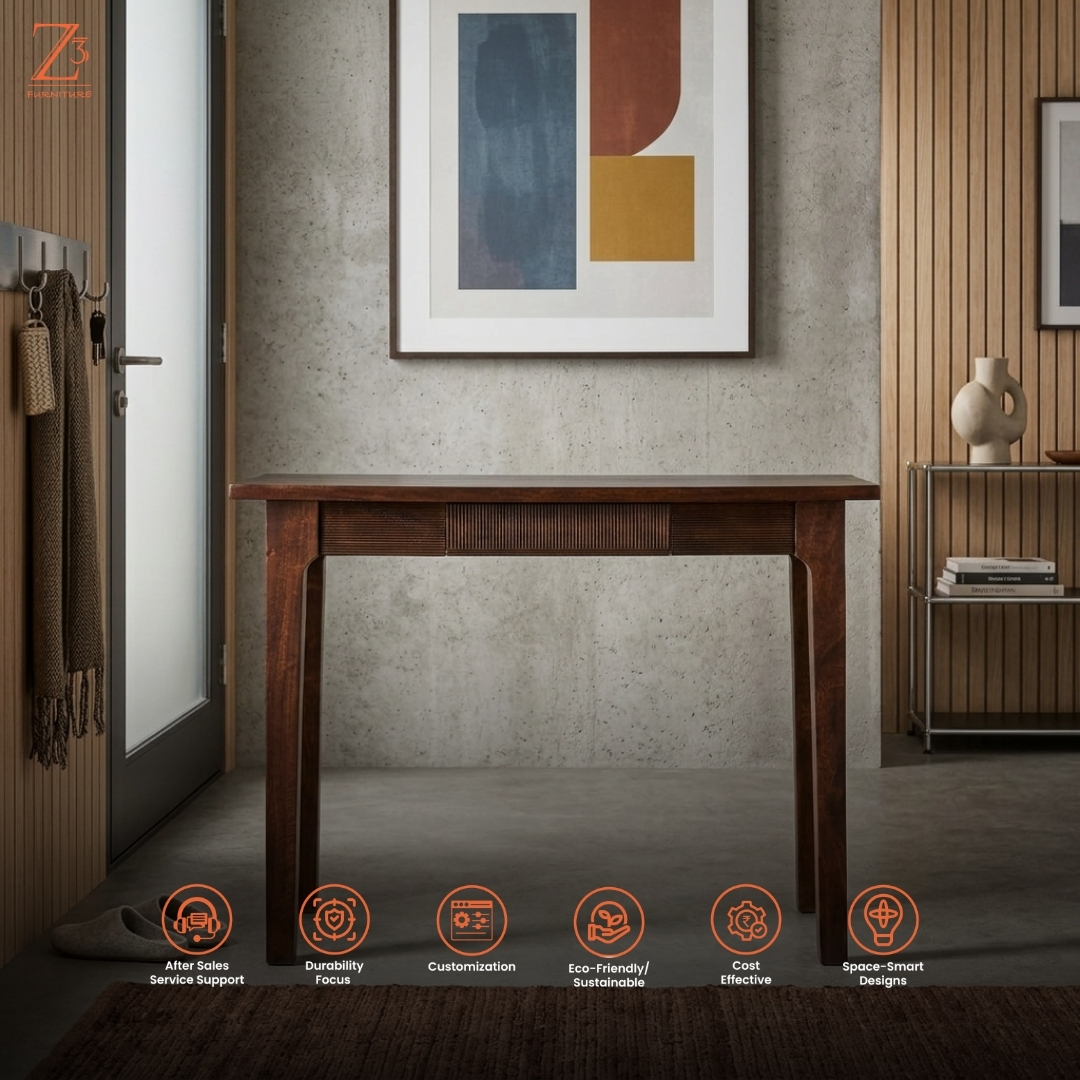 HeritageCraft Console Table Z cube Furniture 6