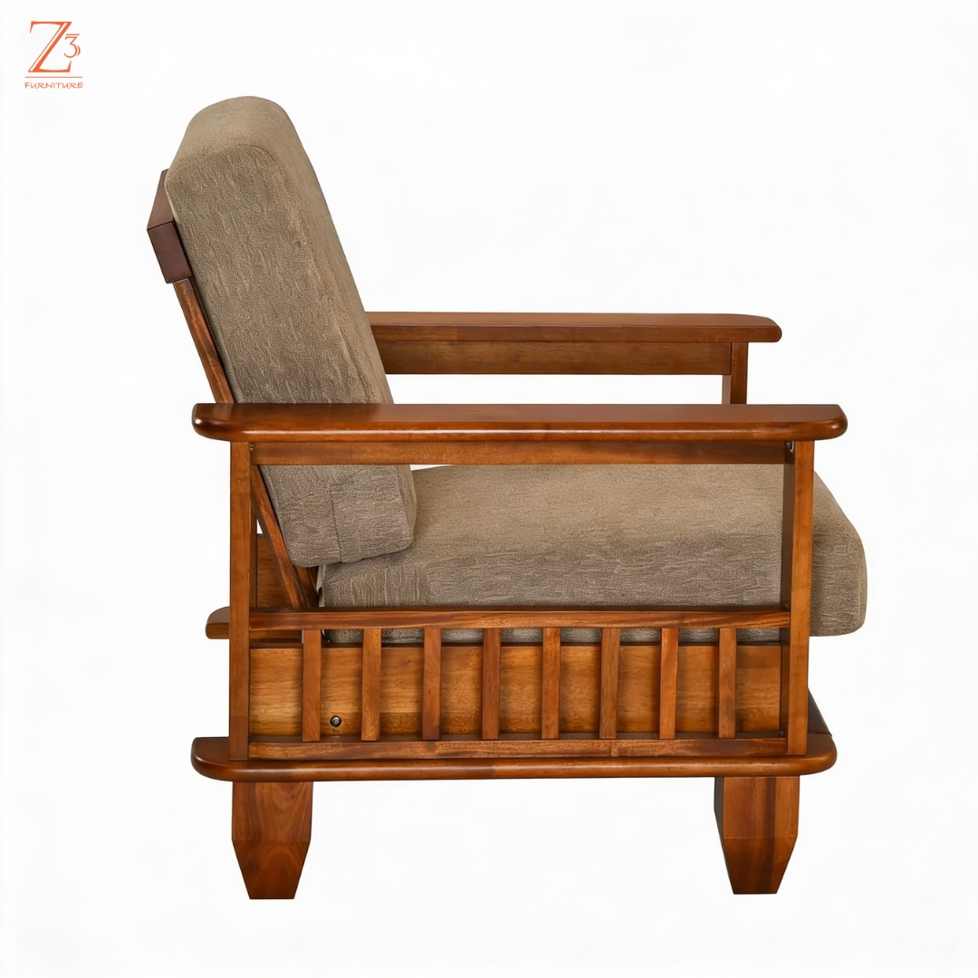 HeritageLounge Single Seater Sofa Z cube Furniture 4