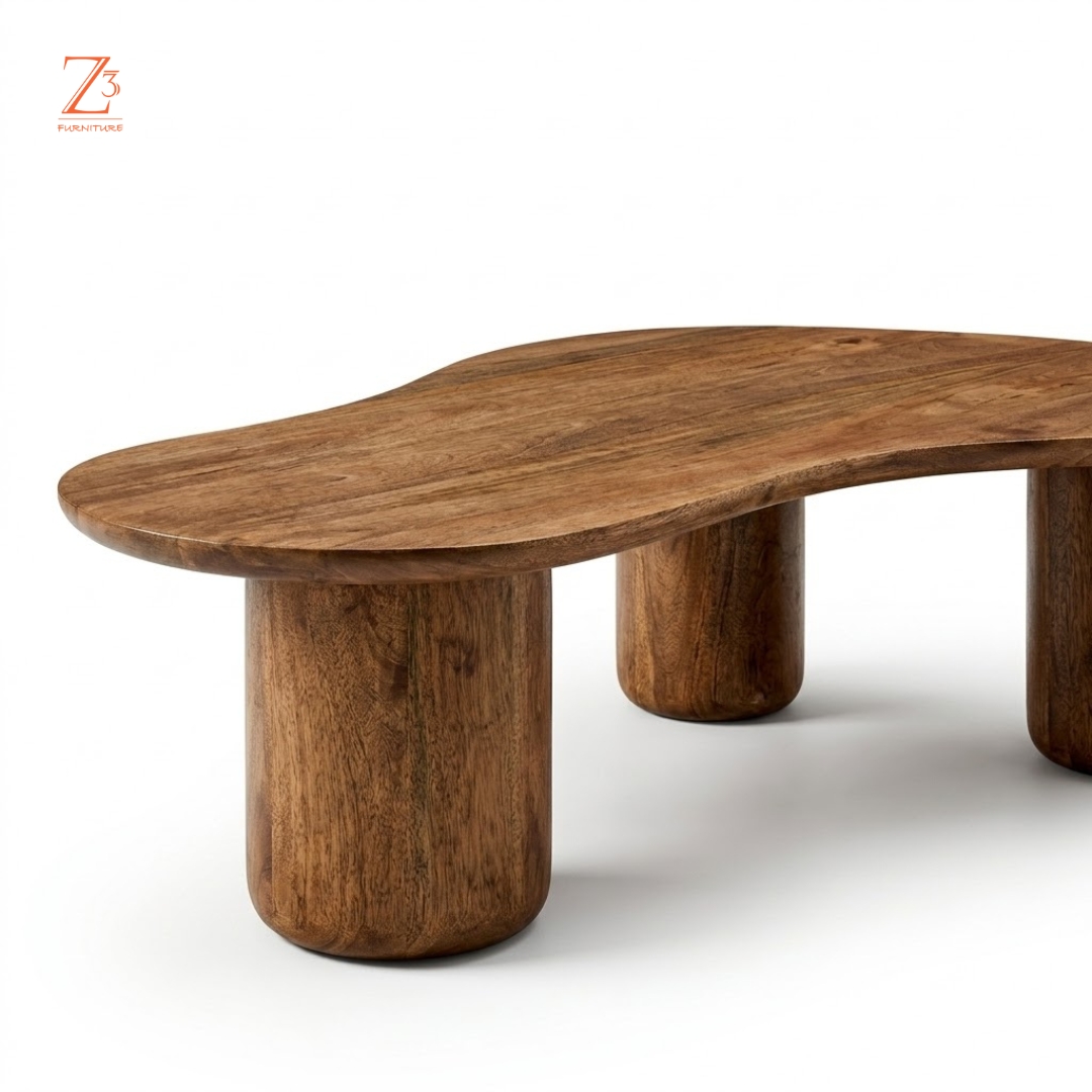 HimaCraft Solid Wood Coffee Table zcube Furniture 3