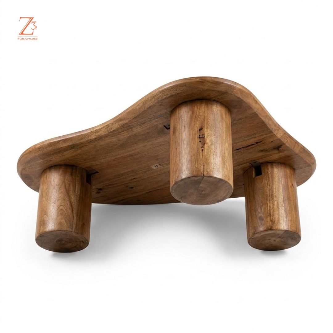 HimaCraft Solid Wood Coffee Table zcube Furniture 4
