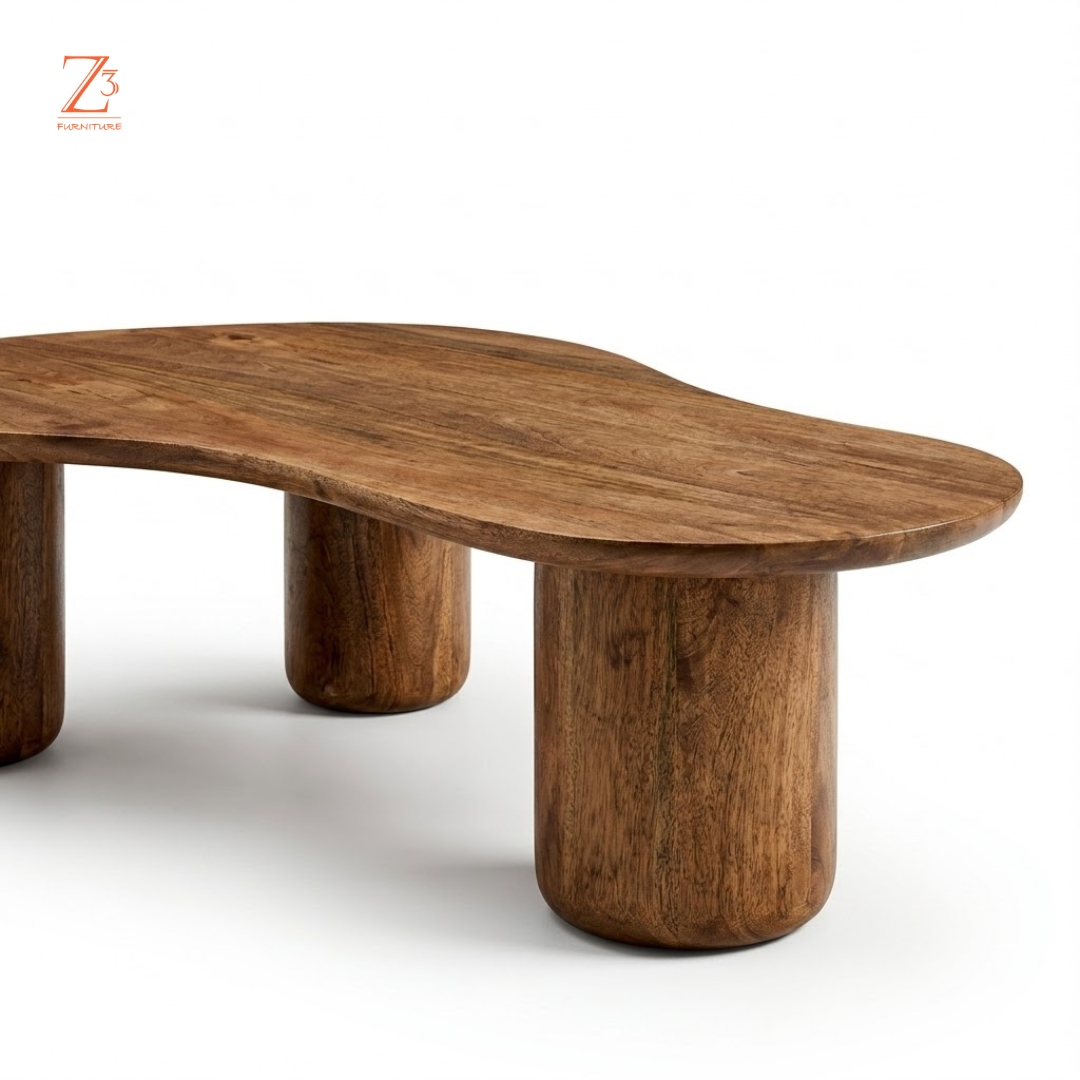 HimaCraft Solid Wood Coffee Table zcube Furniture 5