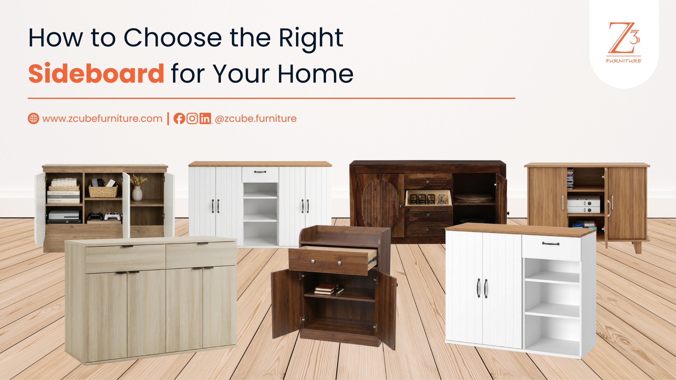 How to Choose the Right Sideboard Furniture for Your Home