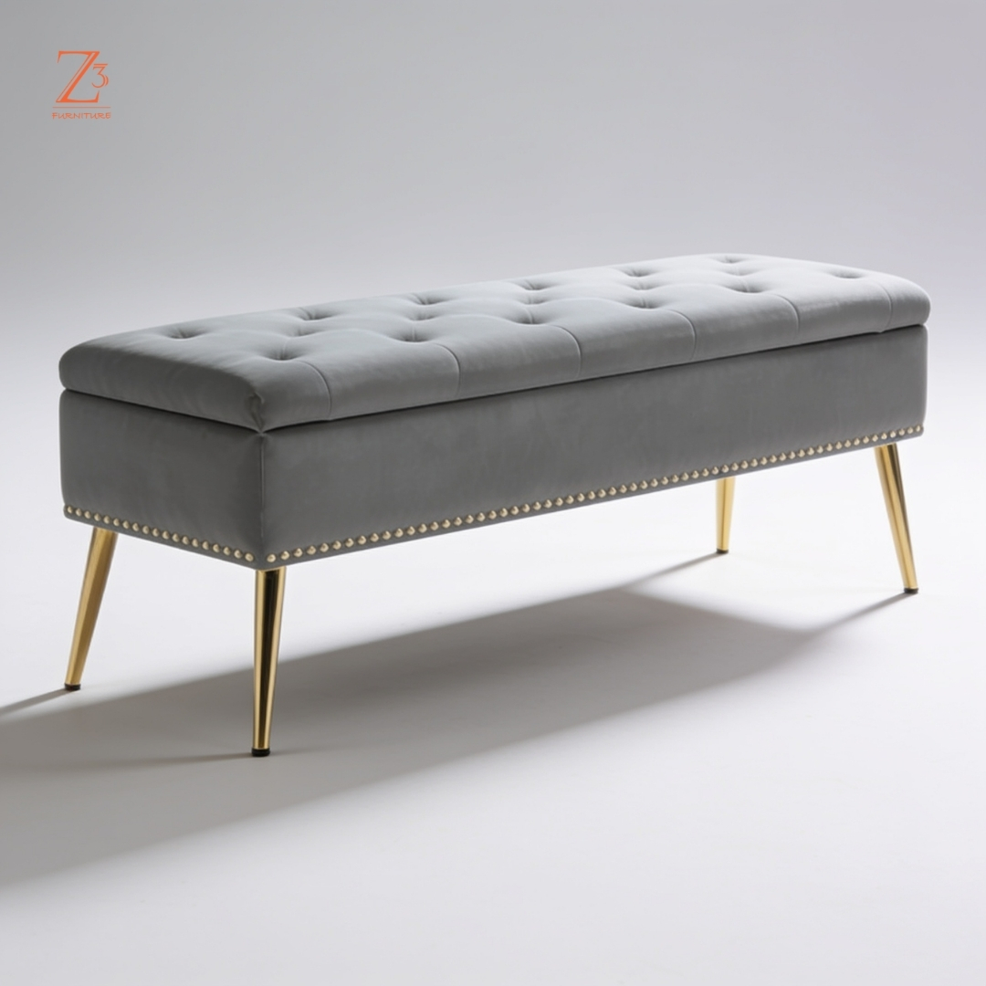 KajaroMax Storage Ottoman Bench zcube Furniture 1