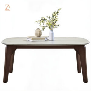 LunarCarrara Premium Coffee Table zcube Furniture 1