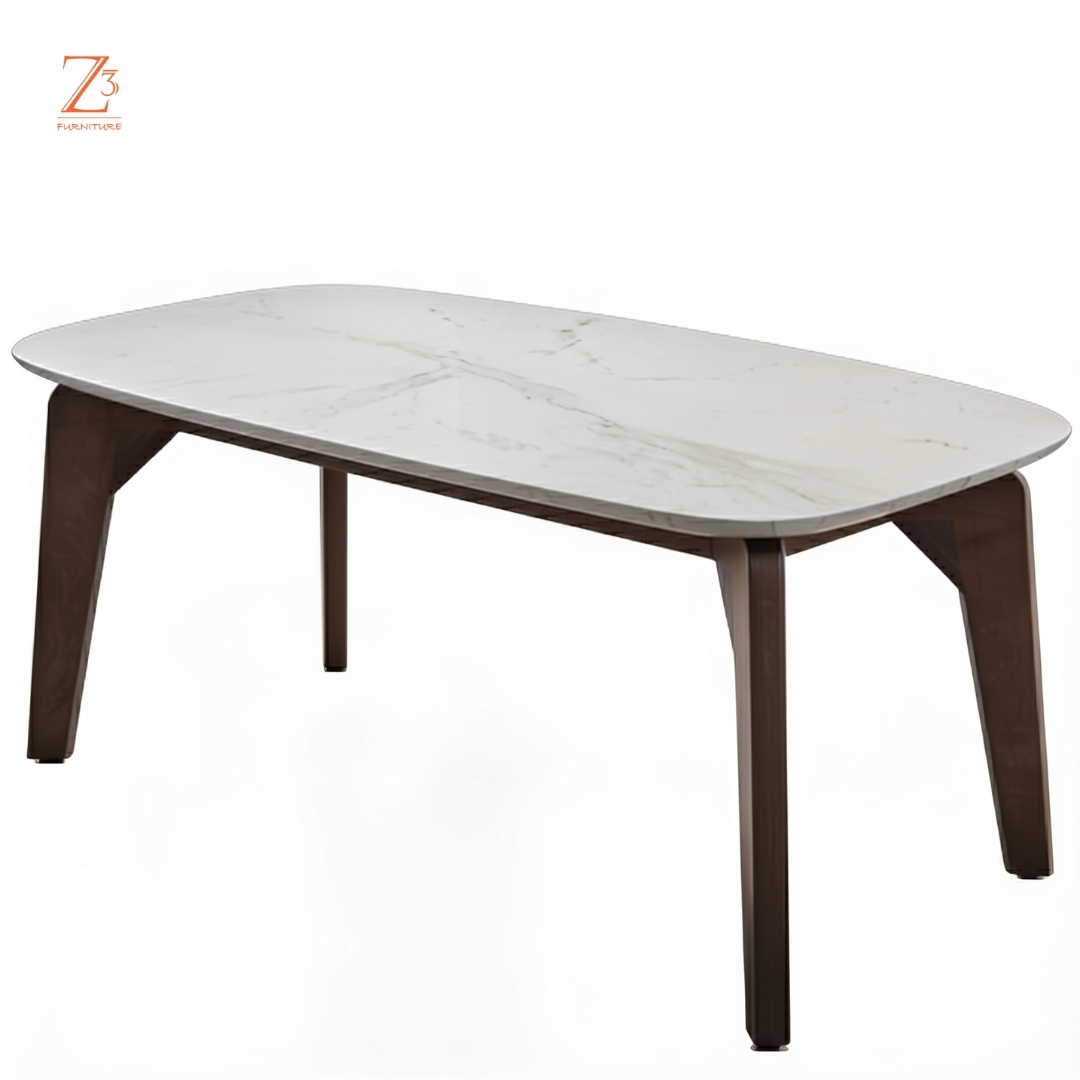 LunarCarrara Premium Coffee Table zcube Furniture 3