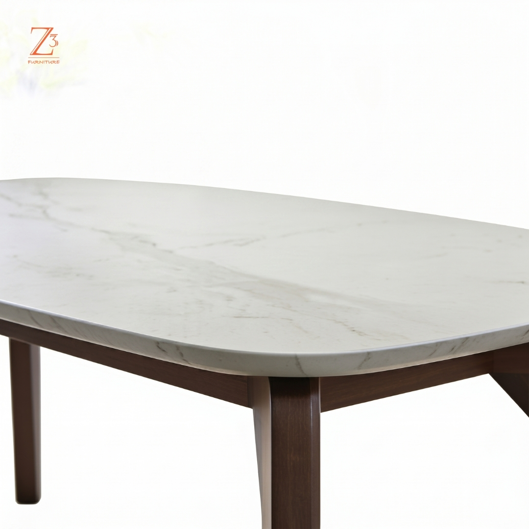 LunarCarrara Premium Coffee Table zcube Furniture 4