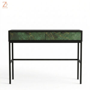 MarbleEdge Console Table Z cube Furniture 1