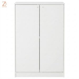Pure White Shoe Storage Cabinet Z cube Furniture 1