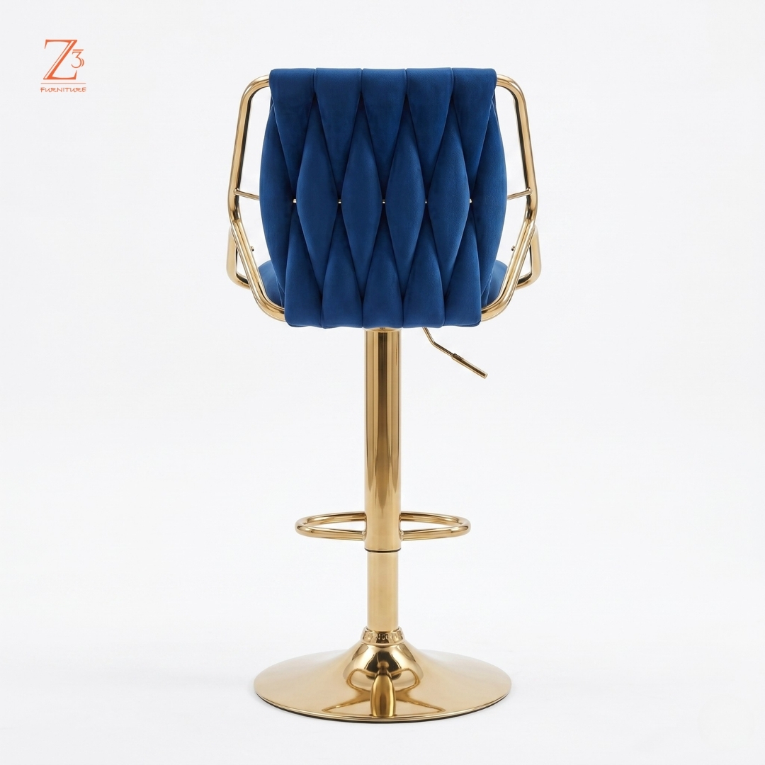 SlateAura Adjustable Bar Chair – Urban Grey zcube Furniture 4