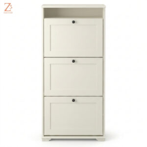 Urban Walnut Shoe Rack Z cube Furniture 1