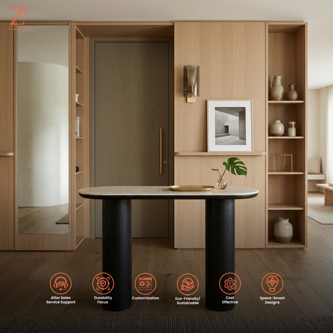 UrbanSaga Console Table Z cube Furniture 6