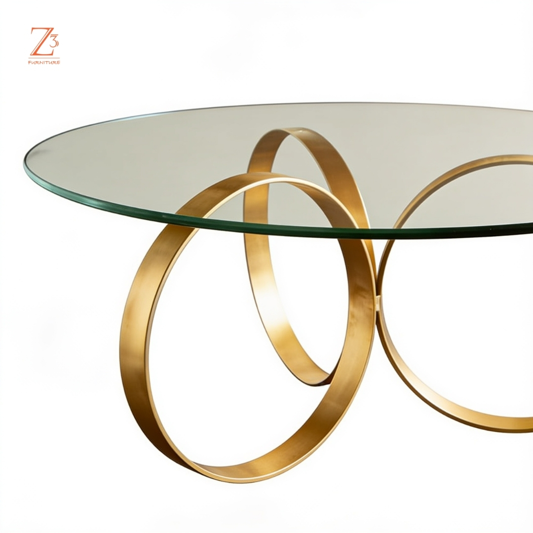 Velaro Luxe Ring Coffee Table zcube Furniture 3