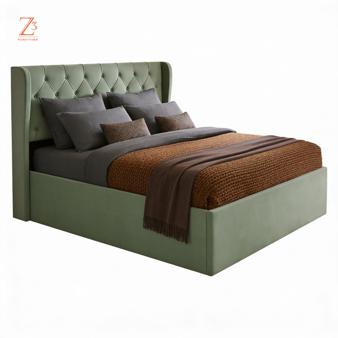 VerdeLux Hydraulic Queen Bed zcube furniture 5