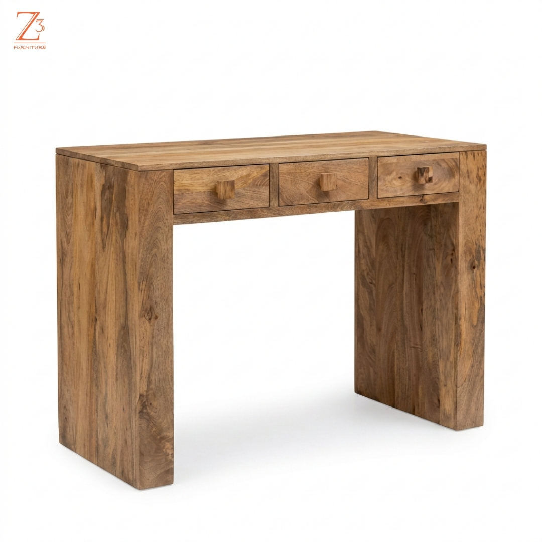 WorkNest Solid Wood Study Table Z cube Furniture 3